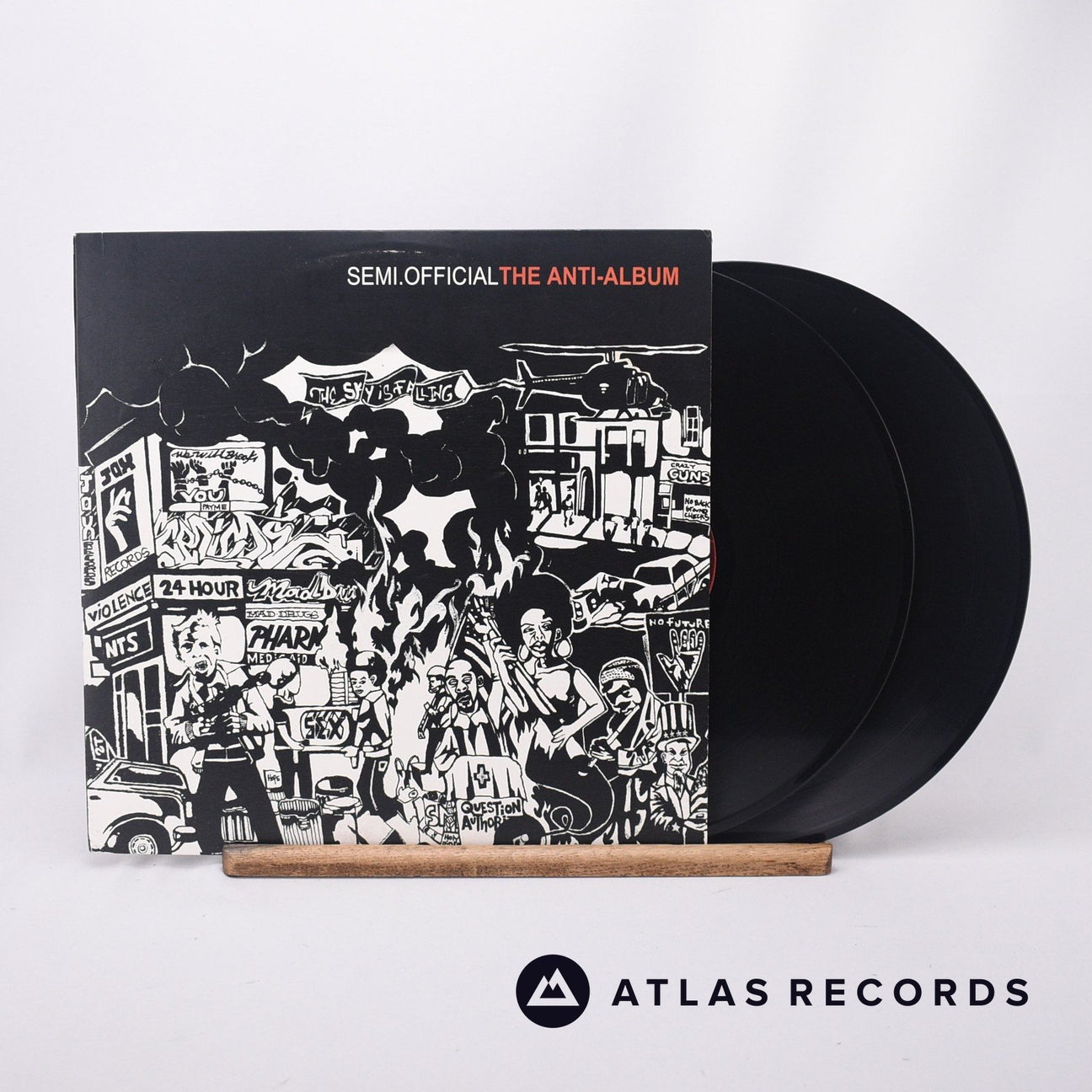 Semi.Official The Anti-Album 2 x LP Vinyl Record - Front Cover & Record