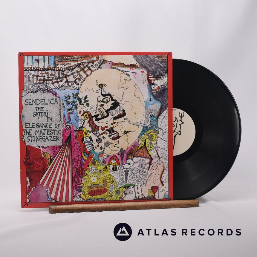 Sendelica The Satori In Elegance Of The Majestic Stonegazer LP Vinyl Record - Front Cover & Record