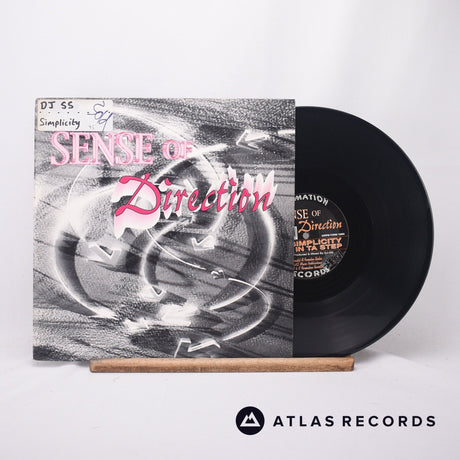 Sense Of Direction Simplicity 12" Vinyl Record - Front Cover & Record