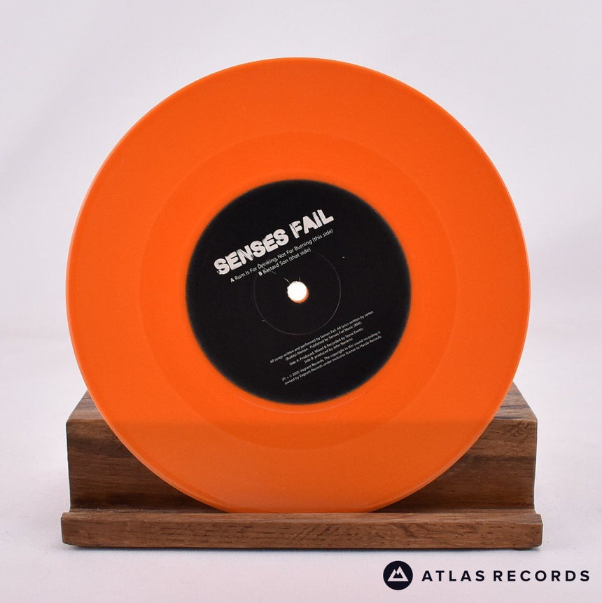 Senses Fail - Rum Is For Drinking, Not Burning - 7" Vinyl Record - NM/NM