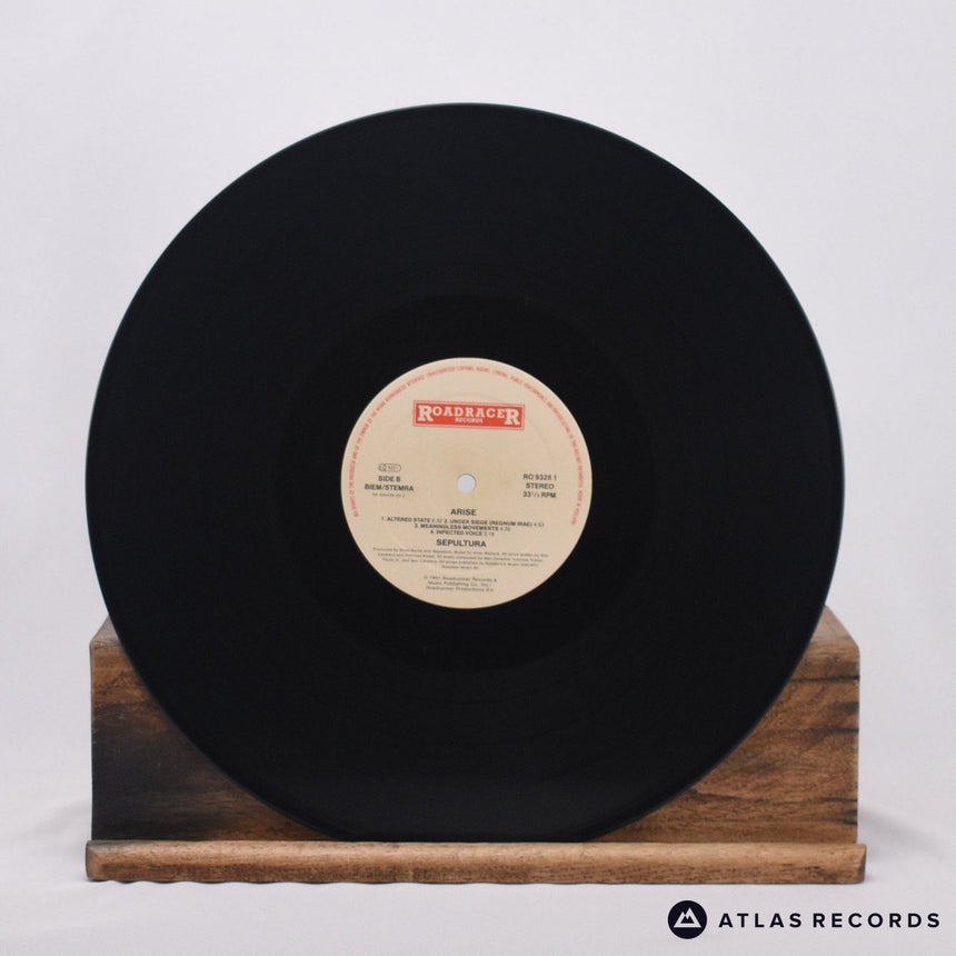 Sepultura - Arise - Misprint 1A1 2B1 LP Vinyl Record - VG+/VG+