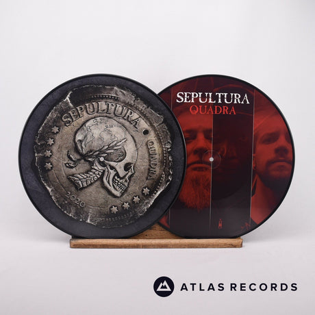 Sepultura - Quadra - Lyric Sheet 2 x LP Vinyl Record - EX/NM