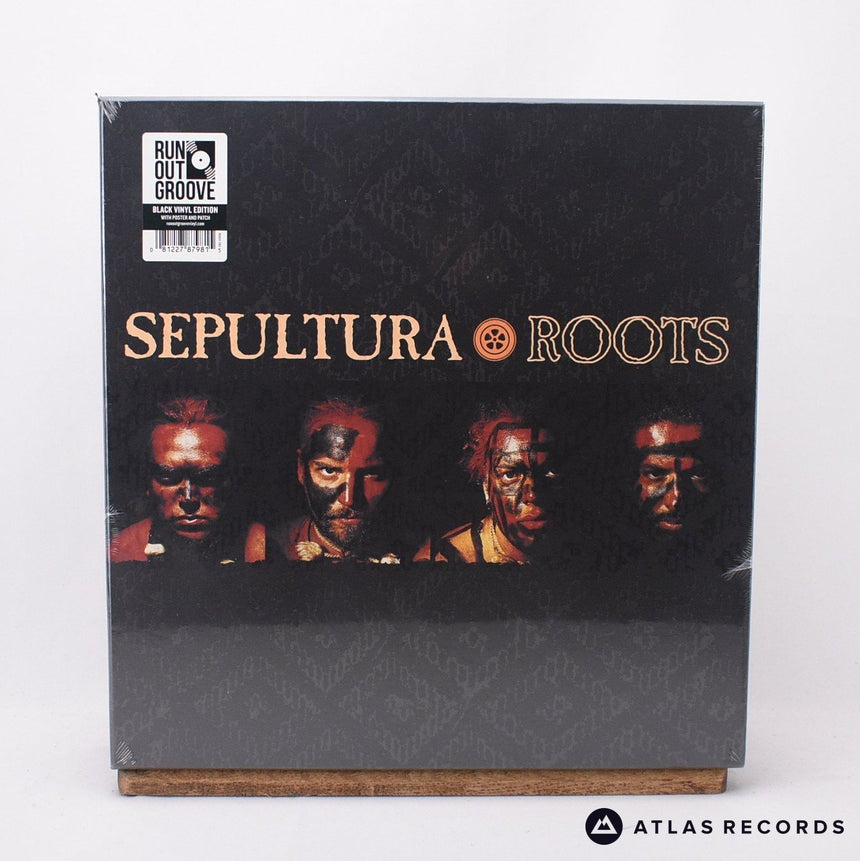 Sepultura Roots 5 x LP Vinyl Record - Front Cover & Record