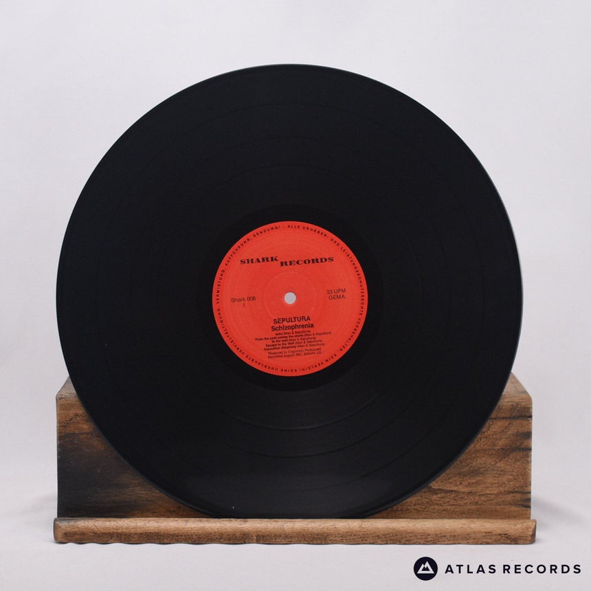 Sepultura - Schizophrenia - A-1 B-1 LP Vinyl Record - EX/VG+