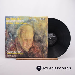 Sergei Prokofiev Piano Concertos 1 & 2 · Overture On Hebrew Themes LP Vinyl Record - Front Cover & Record