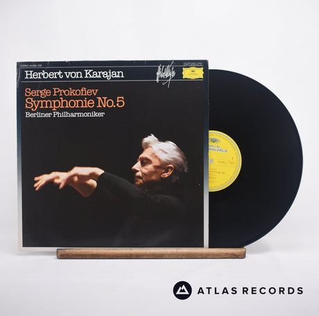 Sergei Prokofiev Symphonie Nr. 5 B-Dur Op. 100 LP Vinyl Record - Front Cover & Record