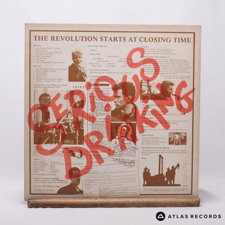 Serious Drinking - The Revolution Starts At Closing Time - LP Vinyl Record