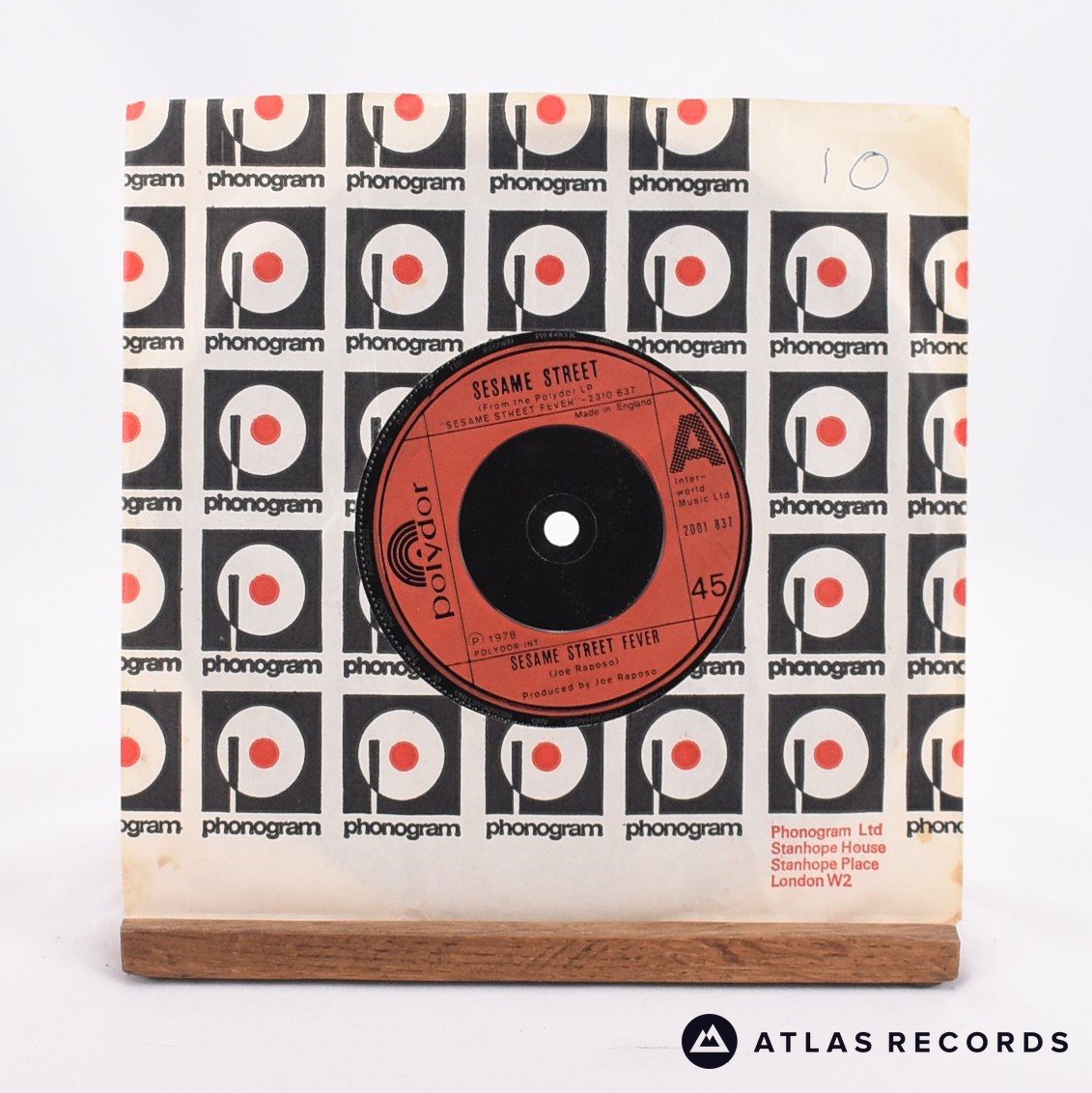 Sesame Street Sesame Street Fever 7" Vinyl Record - In Sleeve