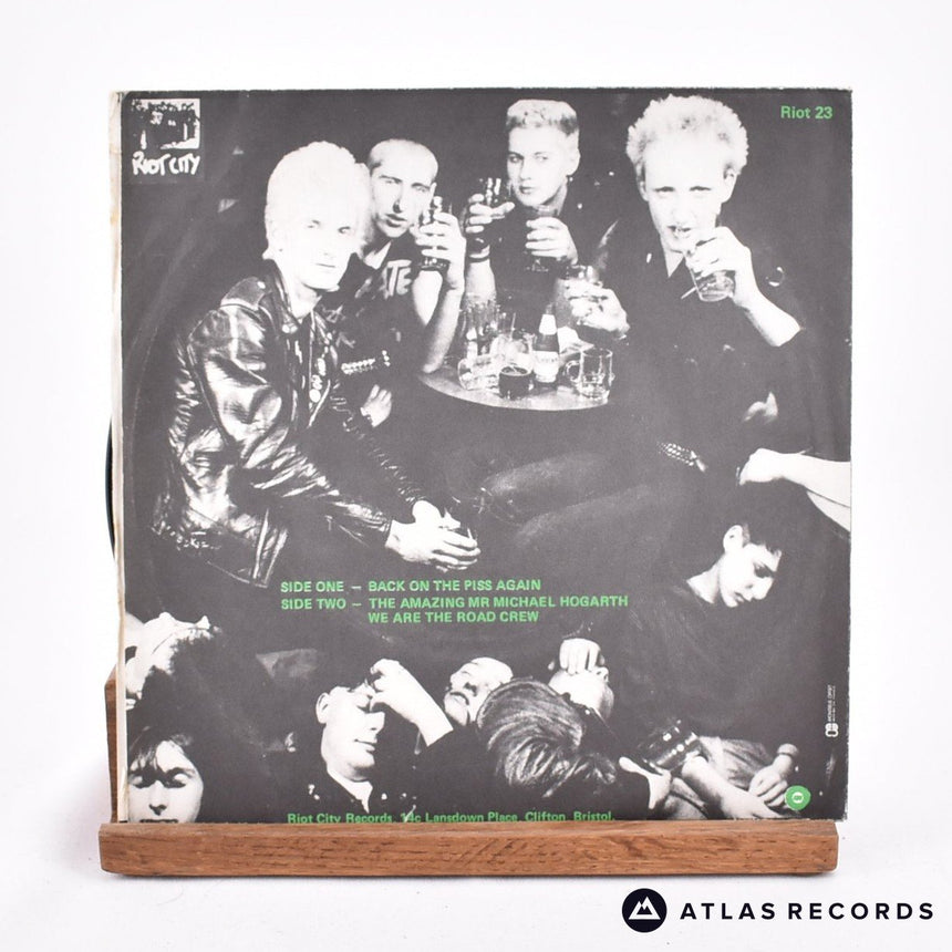 Sex Aids - Back On The Piss Again! - 7" Vinyl Record - EX/EX