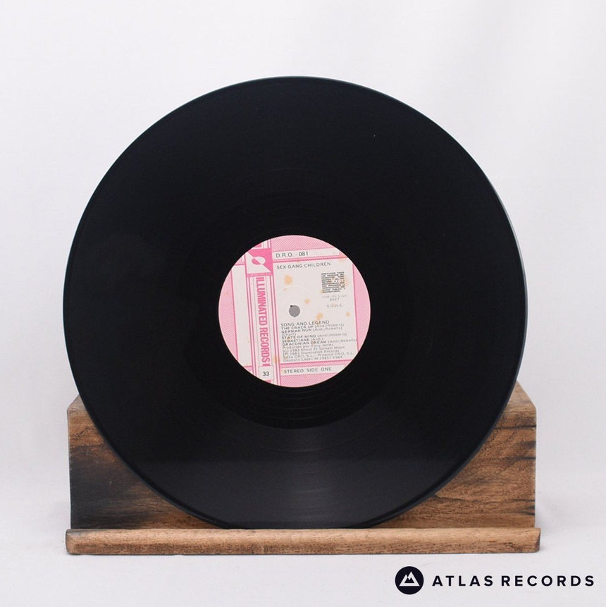 Sex Gang Children - Song And Legend - Spain LP Vinyl Record - EX/VG+