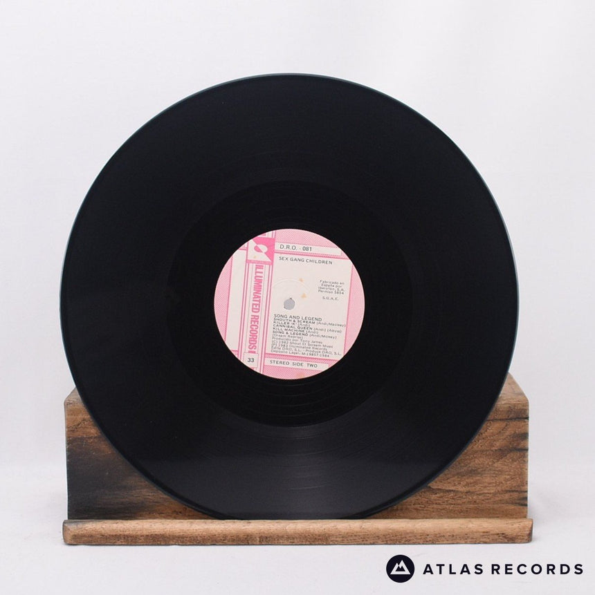 Sex Gang Children - Song And Legend - Spain LP Vinyl Record - EX/VG+