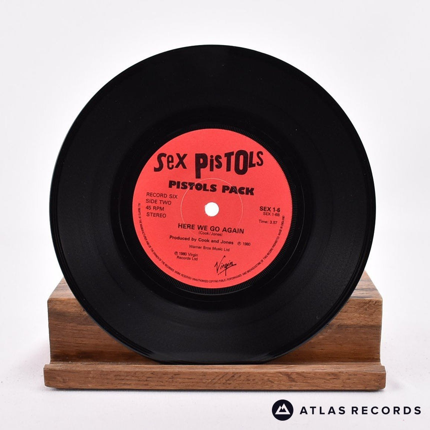 Sex Pistols - Black Leather - 7" Vinyl Record - EX/EX