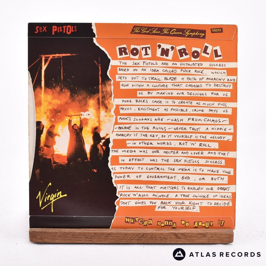 Sex Pistols - C'Mon Everybody - 7" Vinyl Record - VG+/VG+