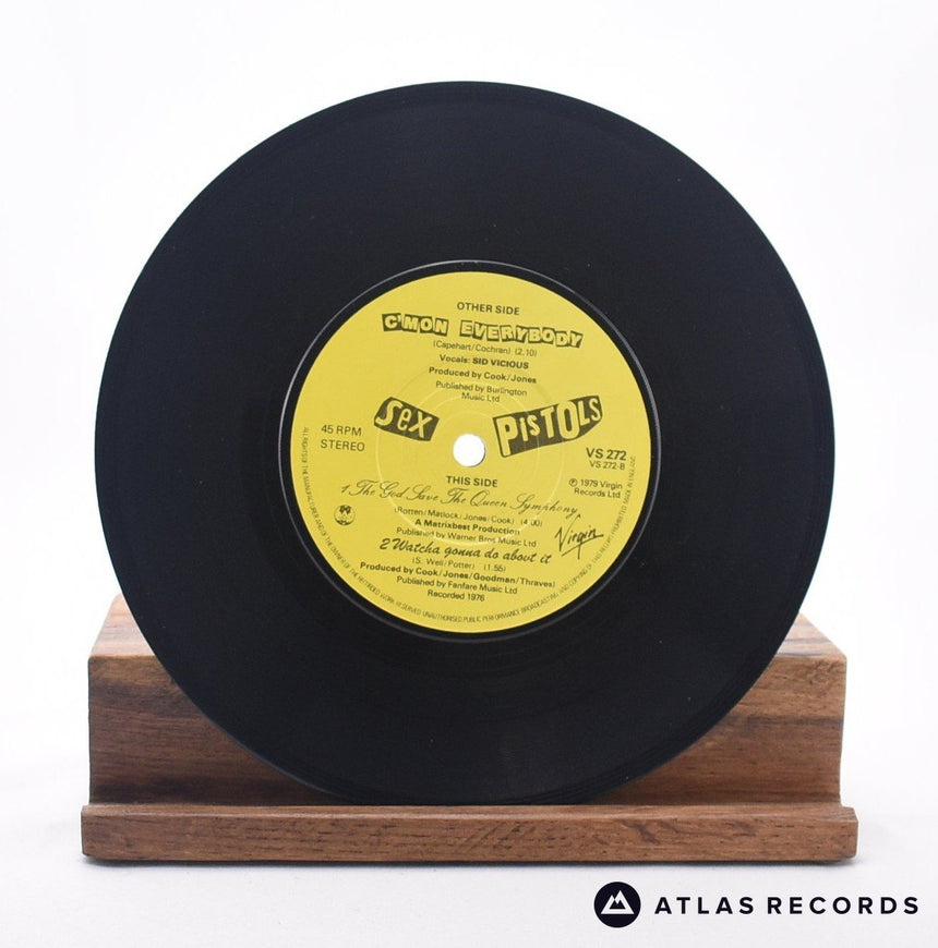Sex Pistols - C'Mon Everybody - 7" Vinyl Record - VG+/VG+