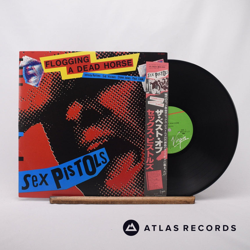 Sex Pistols Flogging A Dead Horse LP Vinyl Record - Front Cover & Record