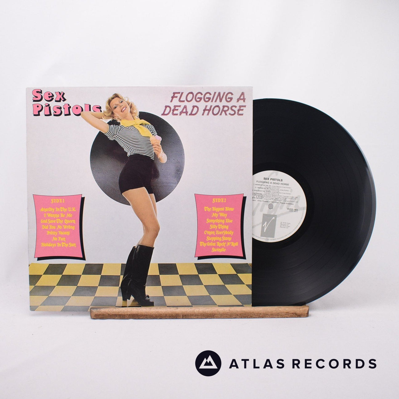 Sex Pistols Flogging A Dead Horse LP Vinyl Record - Front Cover & Record