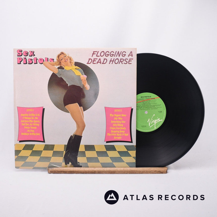 Sex Pistols Flogging A Dead Horse LP Vinyl Record - Front Cover & Record