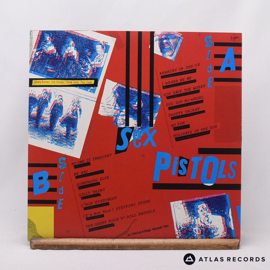 Sex Pistols - Flogging A Dead Horse - Lyric Sheet 2A 2B LP Vinyl Record - EX/NM