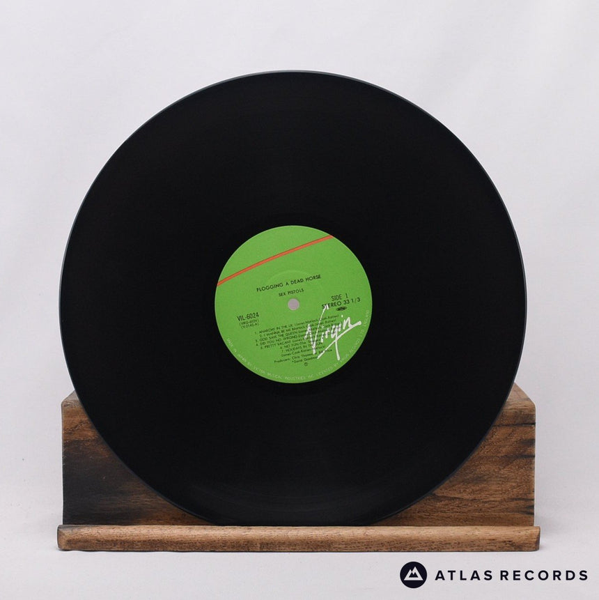 Sex Pistols - Flogging A Dead Horse - Lyric Sheet 2A 2B LP Vinyl Record - EX/NM