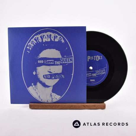 Sex Pistols God Save The Queen 7" Vinyl Record - Front Cover & Record