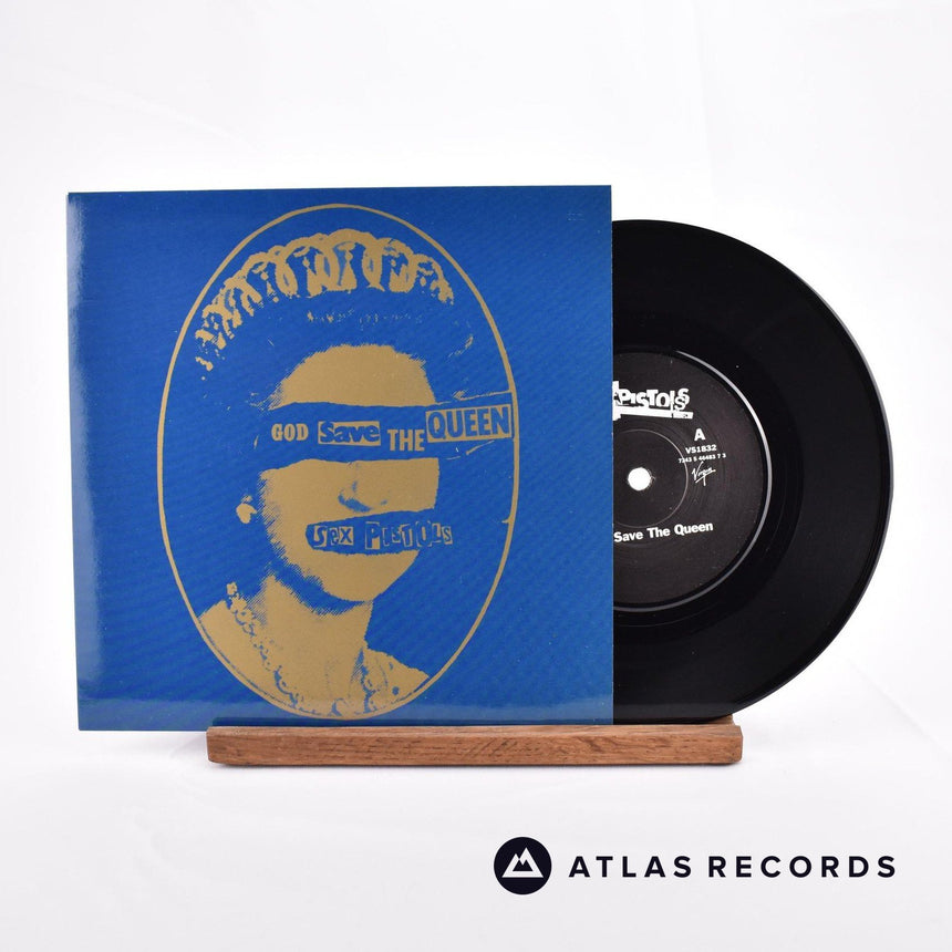 Sex Pistols God Save The Queen 7" Vinyl Record - Front Cover & Record
