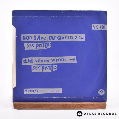 Sex Pistols - God Save The Queen - 7" Vinyl Record - VG+/EX