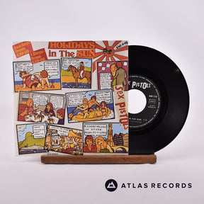 Sex Pistols Holidays In The Sun 7" Vinyl Record - Front Cover & Record
