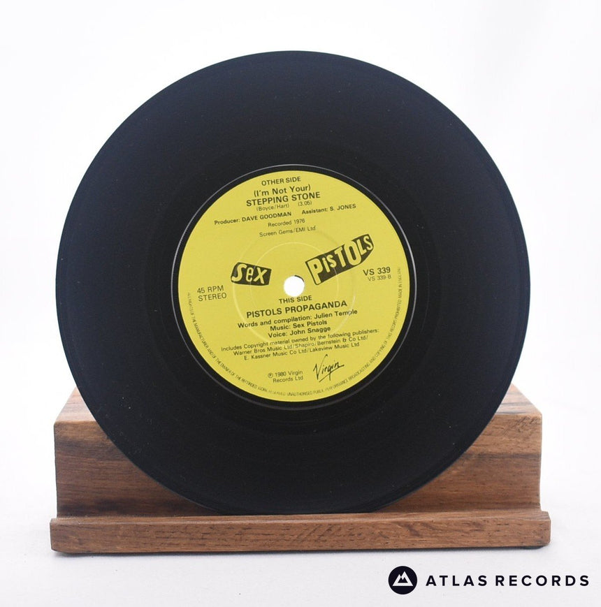 Sex Pistols - (I'm Not Your) Stepping Stone - 7" Vinyl Record - VG+/VG+
