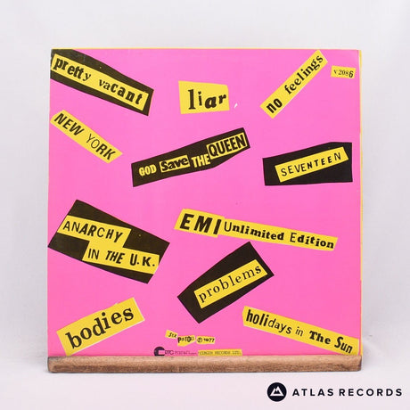 Sex Pistols - Never Mind The Bollocks - A✳ B#2 LP Vinyl Record - VG+/EX