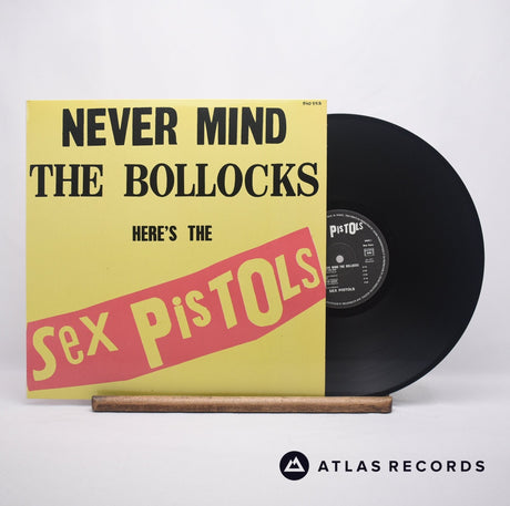 Sex Pistols Never Mind The Bollocks Here's The Sex Pistols LP Vinyl Record - Front Cover & Record