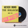 Sex Pistols Never Mind The Bollocks Here's The Sex Pistols LP Vinyl Record - Front Cover & Record