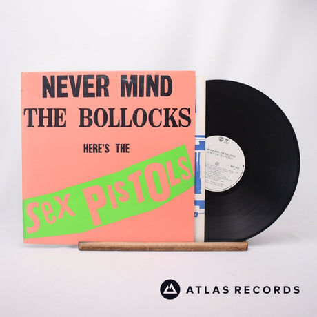 Sex Pistols Never Mind The Bollocks Here's The Sex Pistols LP Vinyl Record - Front Cover & Record