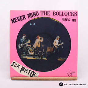 Sex Pistols Never Mind The Bollocks Here's The Sex Pistols LP Vinyl Record - Front Cover & Record