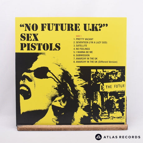 Sex Pistols - "No Future U.K?" - Yellow/Black Split LP Vinyl Record - NM/NM