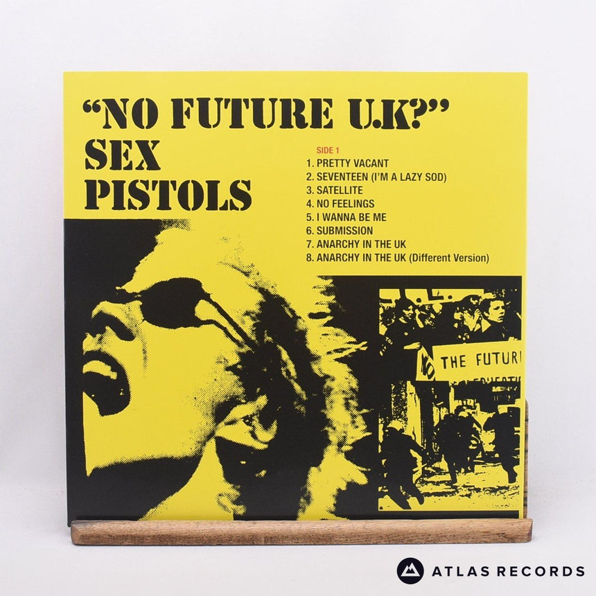 Sex Pistols - "No Future U.K?" - Yellow/Black Split LP Vinyl Record - NM/NM