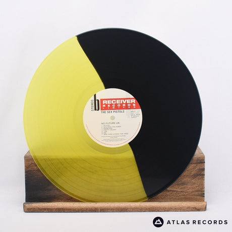 Sex Pistols - "No Future U.K?" - Yellow/Black Split LP Vinyl Record - NM/NM