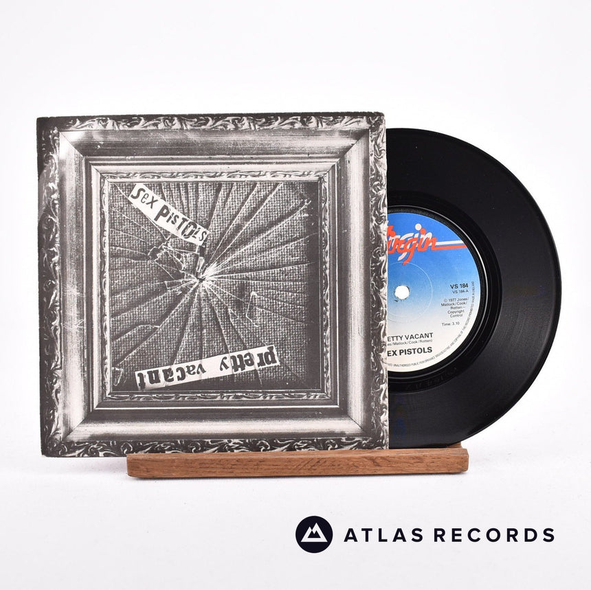 Sex Pistols Pretty Vacant 7" Vinyl Record - Front Cover & Record
