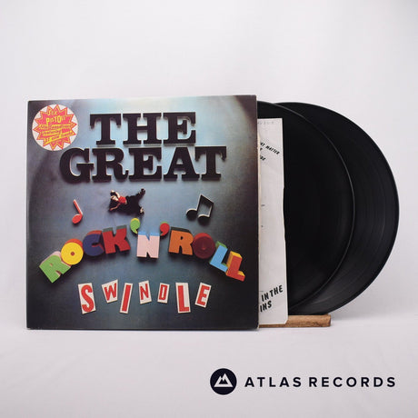 Sex Pistols The Great Rock 'N' Roll Swindle 2 x LP Vinyl Record - Front Cover & Record