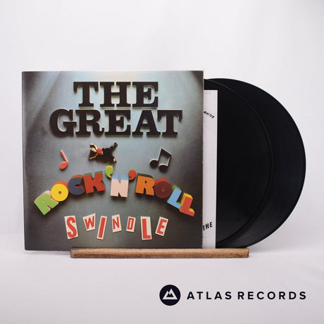 Sex Pistols The Great Rock 'N' Roll Swindle 2 x LP Vinyl Record - Front Cover & Record