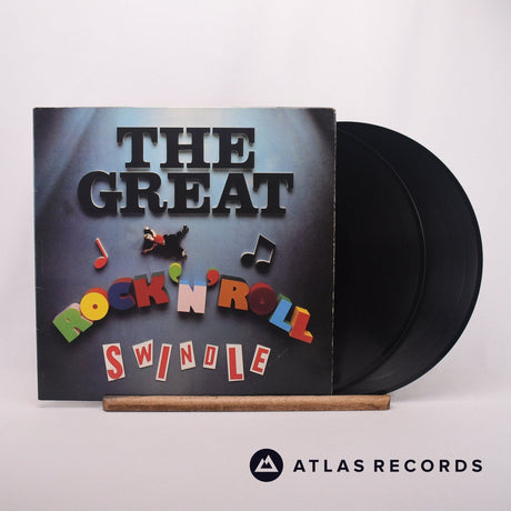 Sex Pistols The Great Rock 'N' Roll Swindle 2 x LP Vinyl Record - Front Cover & Record