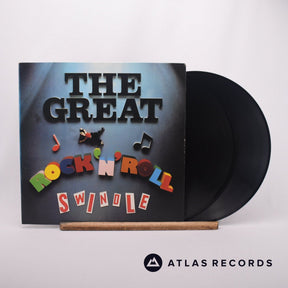 Sex Pistols The Great Rock 'N' Roll Swindle 2 x LP Vinyl Record - Front Cover & Record