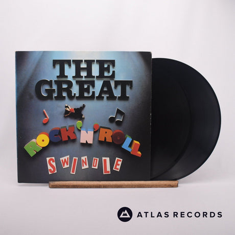 Sex Pistols The Great Rock 'N' Roll Swindle 2 x LP Vinyl Record - Front Cover & Record