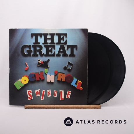 Sex Pistols The Great Rock 'N' Roll Swindle 2 x LP Vinyl Record - Front Cover & Record