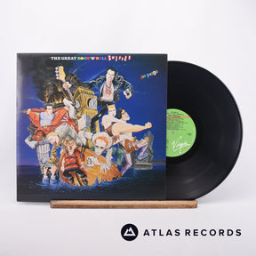 Sex Pistols The Great Rock 'N' Roll Swindle LP Vinyl Record - Front Cover & Record