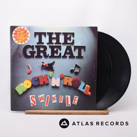 Sex Pistols The Great Rock 'N' Roll Swindle 2 x LP Vinyl Record - Front Cover & Record