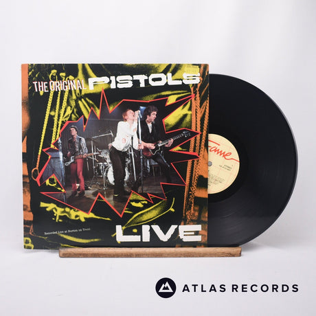 Sex Pistols The Original Pistols Live LP Vinyl Record - Front Cover & Record