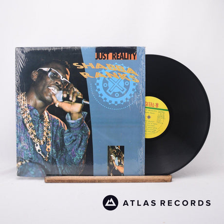 Shabba Ranks Just Reality LP Vinyl Record - Front Cover & Record
