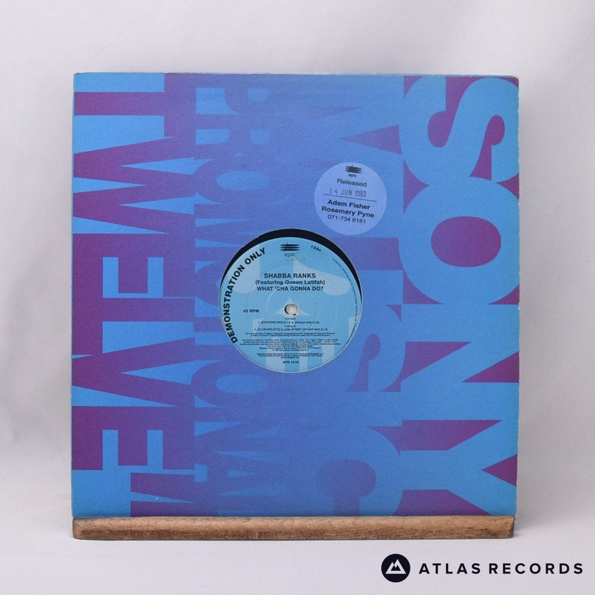 Shabba Ranks What 'Cha Gonna Do? 12" Vinyl Record - In Sleeve