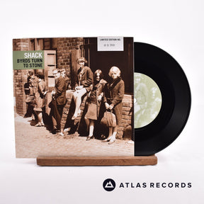 Shack Byrds Turn To Stone 7" Vinyl Record - Front Cover & Record