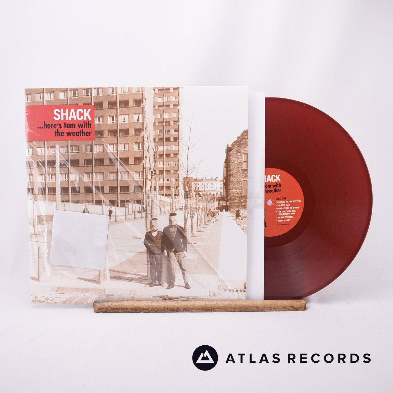 Shack ...Here's Tom With The Weather LP Vinyl Record - Front Cover & Record